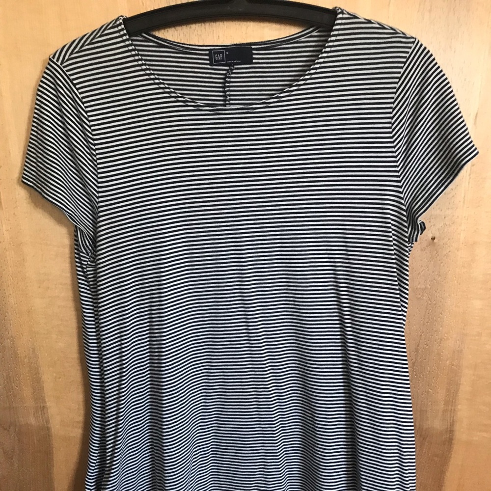 Gap striped dress women’s size Medium